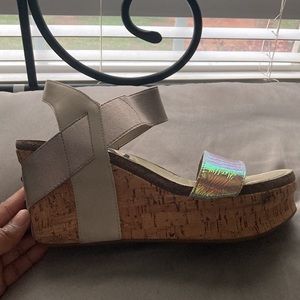 I’m sailing these wedges they have been worn,I have cleaned them